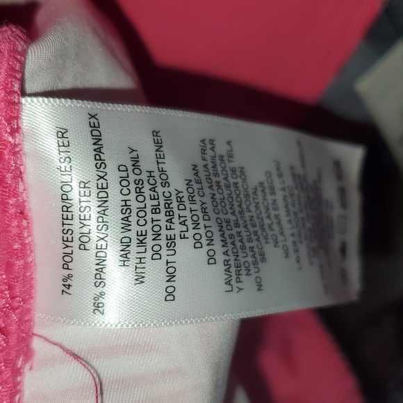 New Tommy Hilfiger Sport Pink Pocketed High Waist Pull-on Striped Leggings XXL - Picture 5 of 7